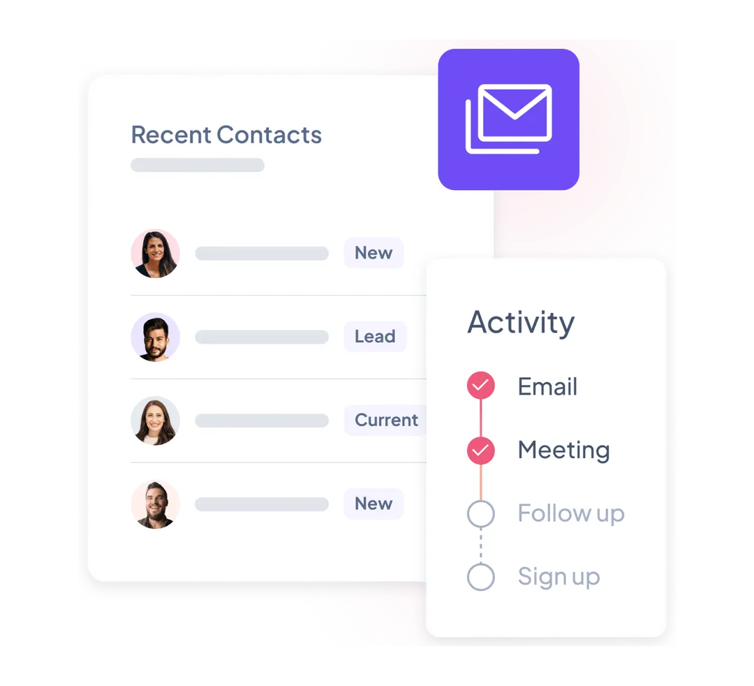 Collage of example product screens