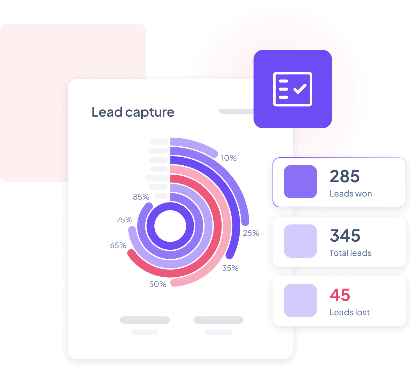 Collage of example product screens